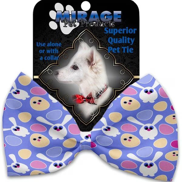Chicks & Bunnies Pet Bow Tie Collar Accessory with Cloth Hook & Eye, Mirage Pet Products, Mfr#: 1169-VBT